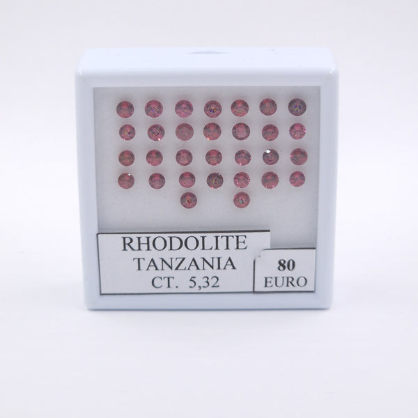 Rhodolites 5.32ct Mozambique