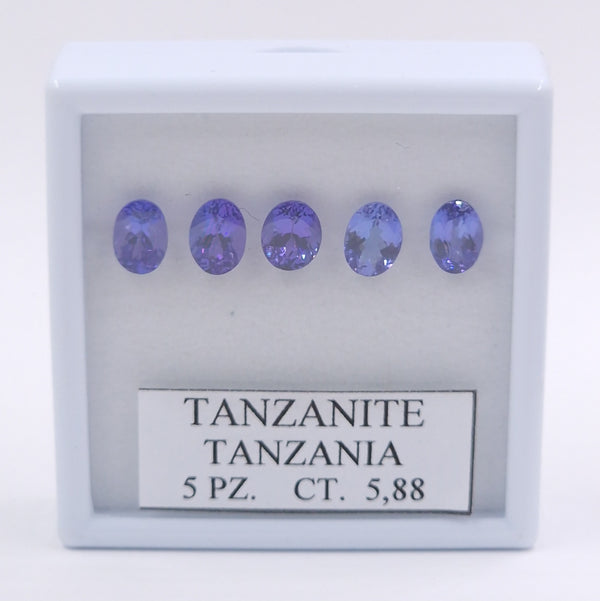Tanzanite 5,88ct Tanzania